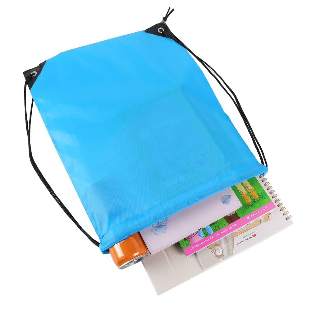 20 Pack Drawstring Backpack Bulk - Durable Polyester Cinch Bags for School, Gym, Sports & Travel - Lightweight String Bags for Students, Athletes & Outdoor Activities