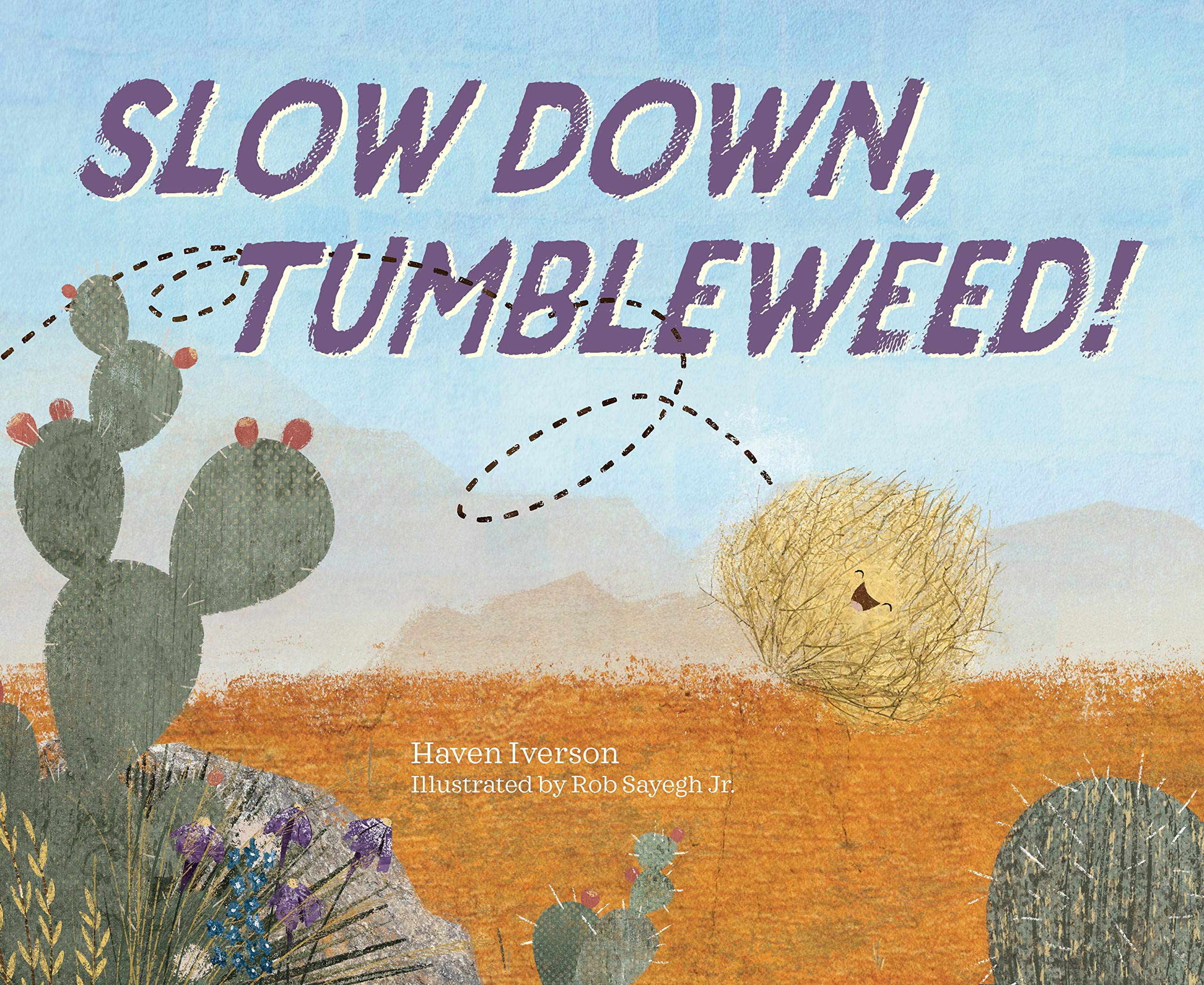 Slow Down, Tumbleweed! - Western Themed Home Decor for Rustic & Cowboy Style Rooms - Perfect for Ranch Houses, Saloons & Western Weddings