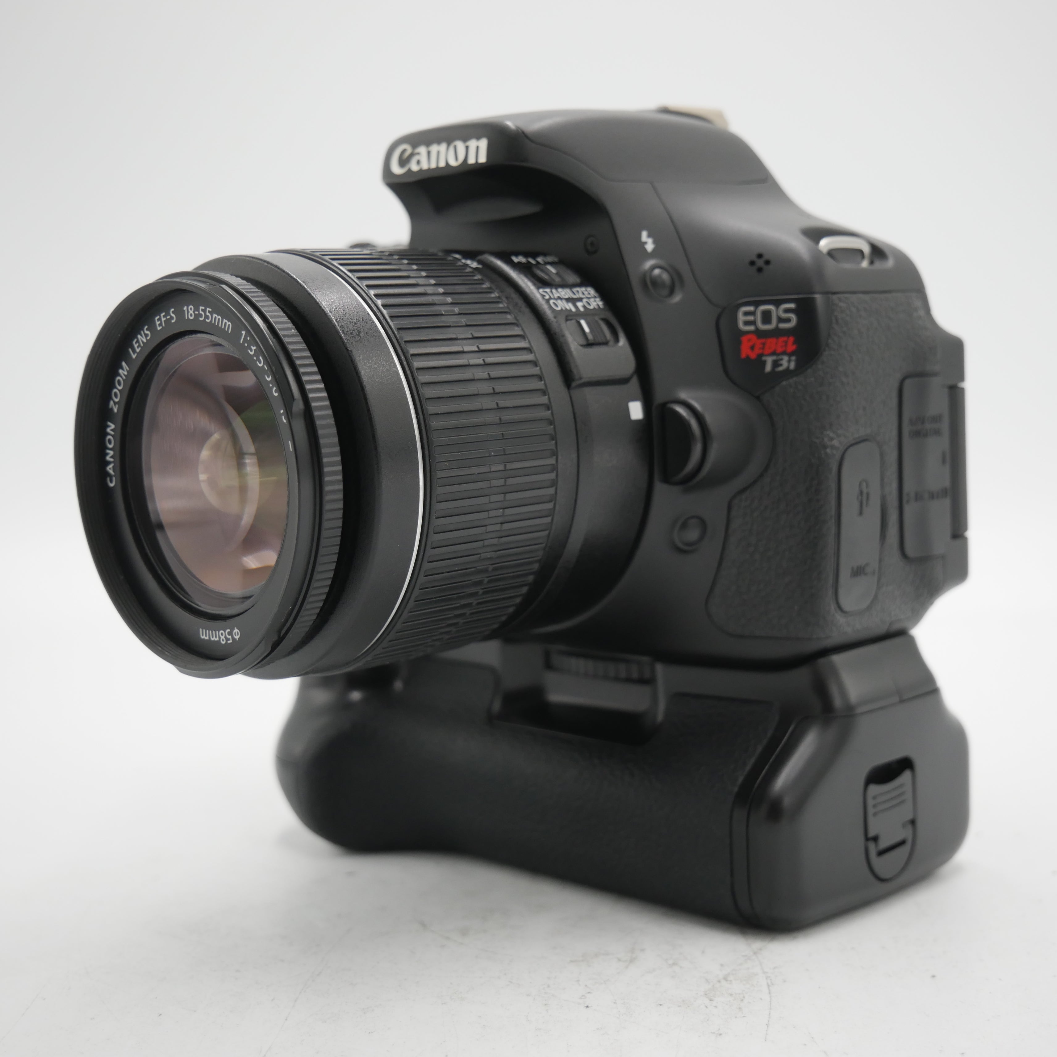Used Canon EOS Rebel T3i DSLR Camera with EF-S 18-55mm IS II Lens Kit - Professional Photography for Beginners, Travel & Portrait Shooting