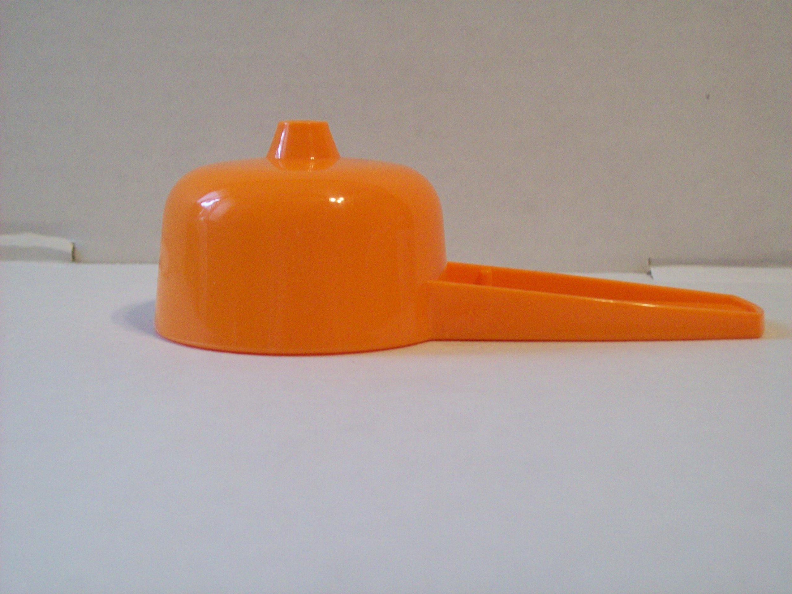 Tupperware Mini Funnel - Small Kitchen Funnel for Cooking, Baking & Liquid Transfer - Durable Orange Plastic Funnel for Spices, Oils, Bottles & DIY Projects