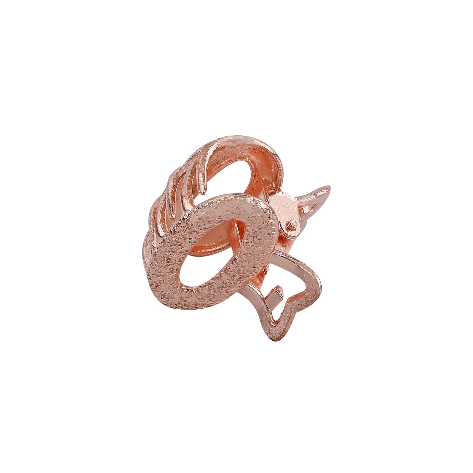 Trendy Multi-Color Metal Claw Hair Clips for Women & Girls | Pack of 3 | Elegant Hair Accessories for Parties, Weddings & Everyday Style - HC-92/3