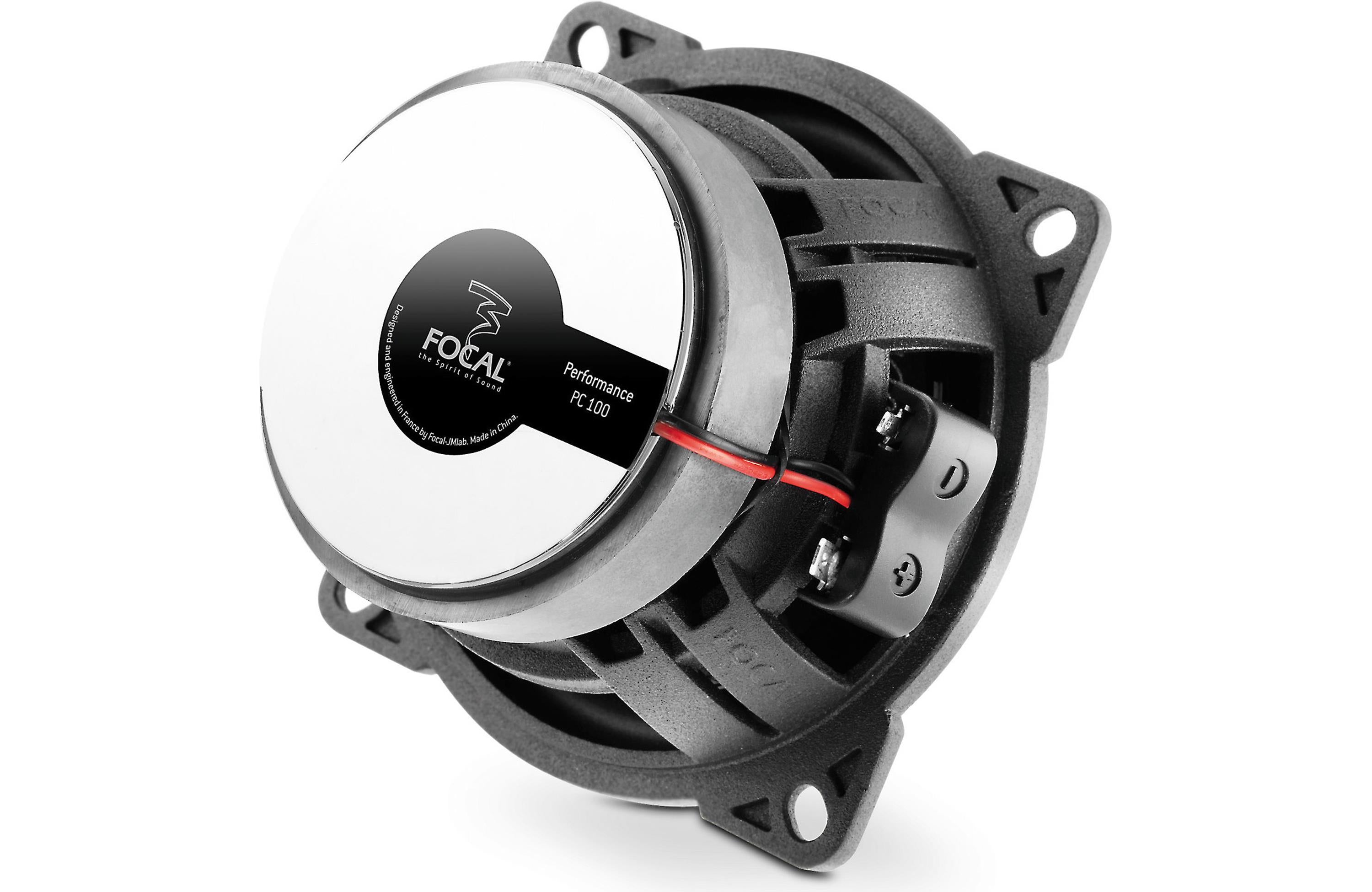 Focal PC 100 Performance Expert 4 2-Way Coaxial Car Speakers (Pair) - Premium Sound for Vehicles, Boats & Motorcycles - Perfect for Audiophiles & Car Audio Enthusiasts