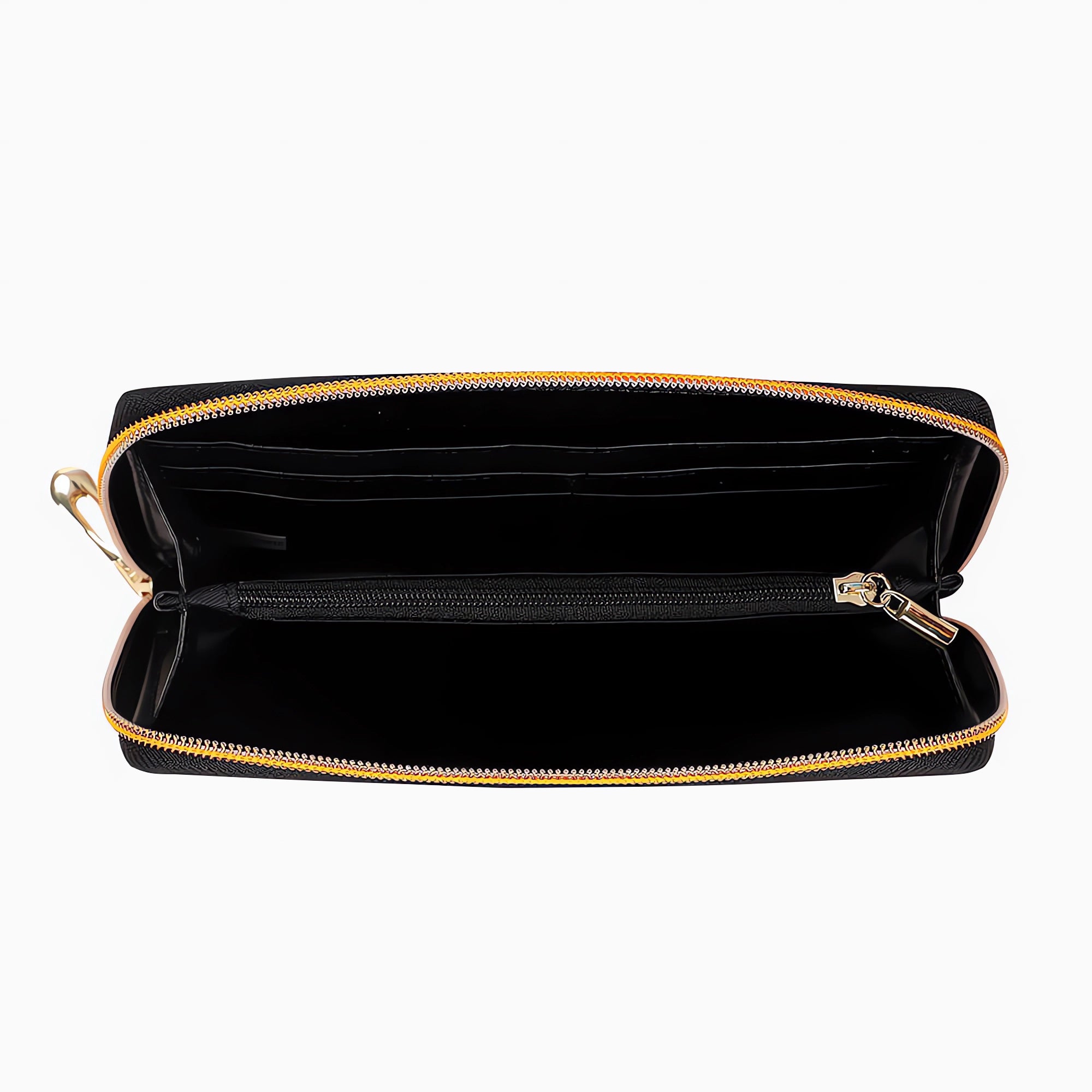 Hearts and Love Genuine Leather Zipper Wallet - Stylish Women's Clutch for Everyday Use, Date Nights & Gift Giving