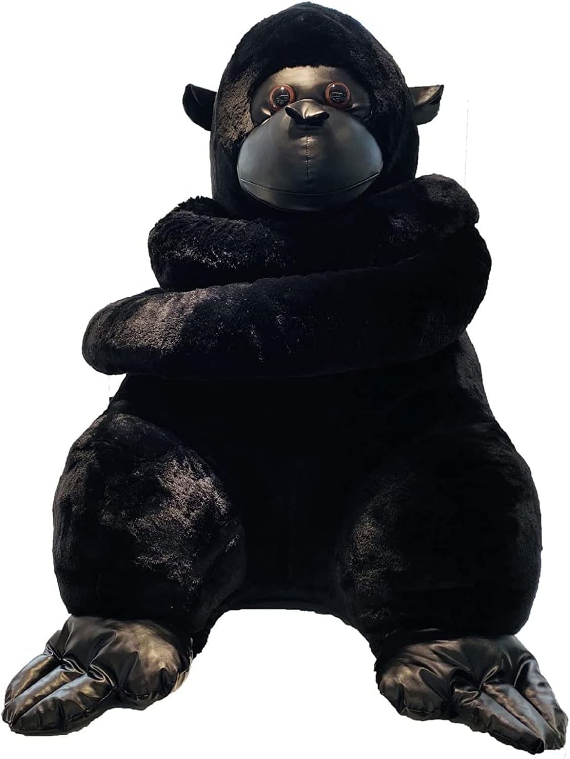 Soft Plush Giant Gorilla Stuffed Animal - Huggable Gorilla Pillow, Super Cuddly Plush Doll Toy for Kids & Adults | Perfect for Gifts, Nursery Decor, and Cozy Cuddling