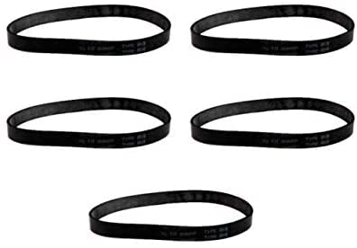 5 Pack Vacuum Belt Replacement for Amway Bagless Cleartrak 1000, CMS1000 & CMS2000 Vacuum Cleaners - Durable Bands for Efficient Cleaning on Carpets, Hard Floors and Pet Hair Removal