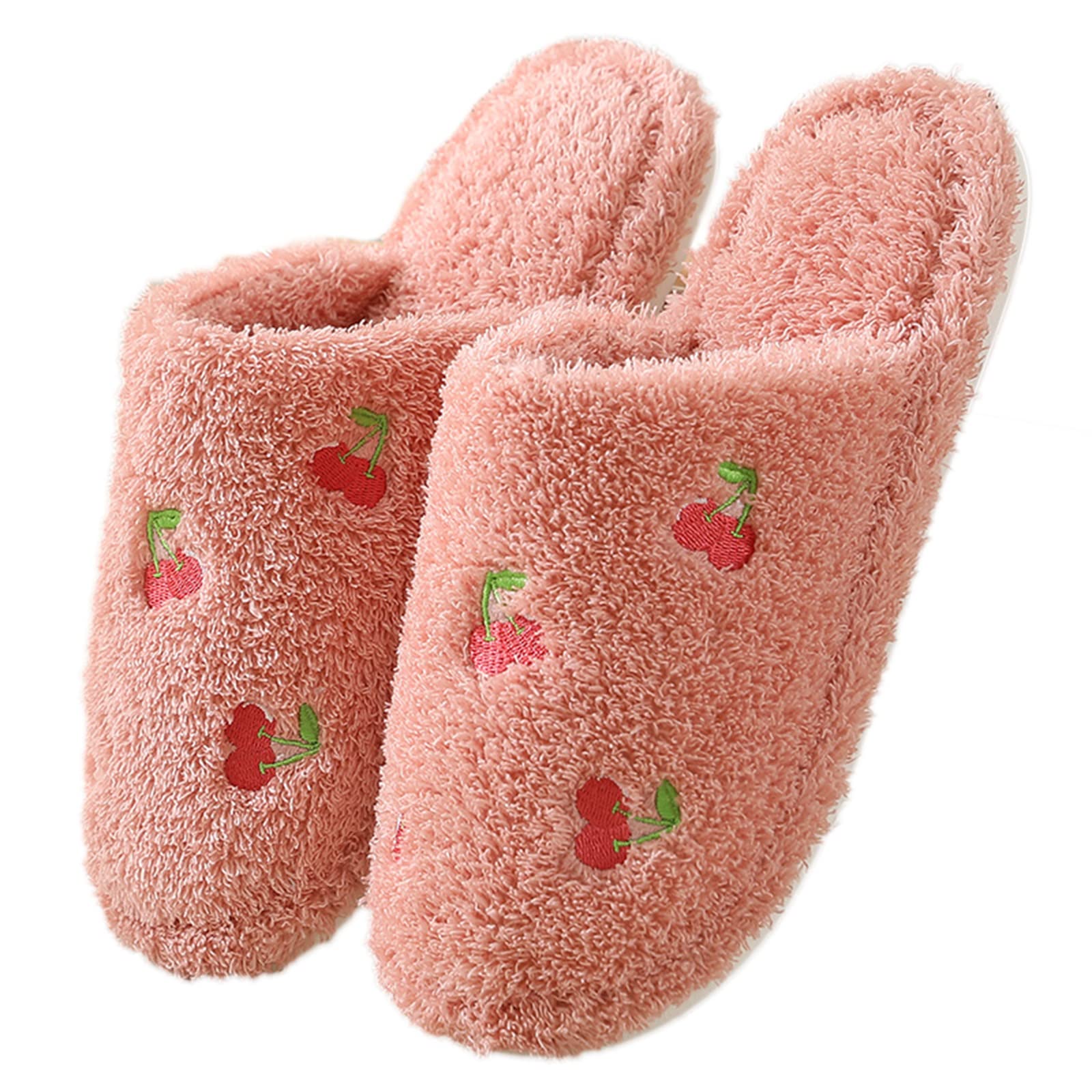Cozy JHSLXD Women's & Men's Non-Slip Winter Slippers - Warm Cotton House Shoes for Indoor/Outdoor Use, Perfect for Home, Office & Travel Comfort