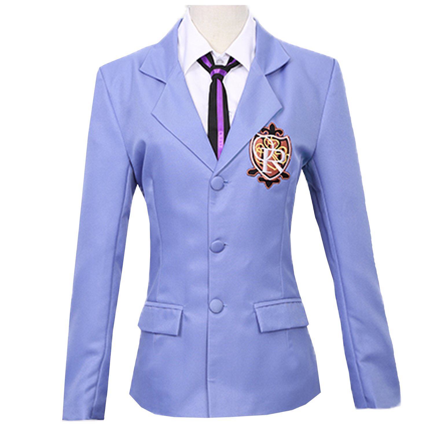 Anime High School Uniform Jacket for Men - Stylish Cosplay Costume for Anime Conventions & Themed Parties