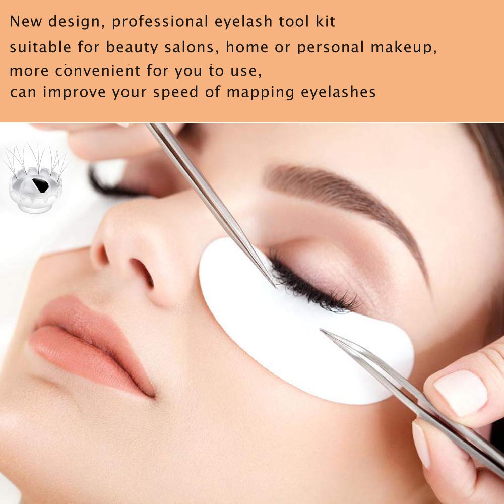 200 Pack Smart Glue Cups - Lash Glue Holder & Fan Cup for Eyelash Extensions | Quick Blossom Cup & Lash Organizer | Professional Eyelash Extension Tools for Salon & Home Use