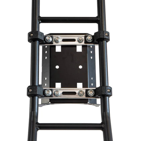 Heavy Duty Power Tank Ladder Cross Bar Mount for CO2 & Propane Tanks - Secure Off-Road Vehicle Accessory for Jeep, Truck & SUV Adventures