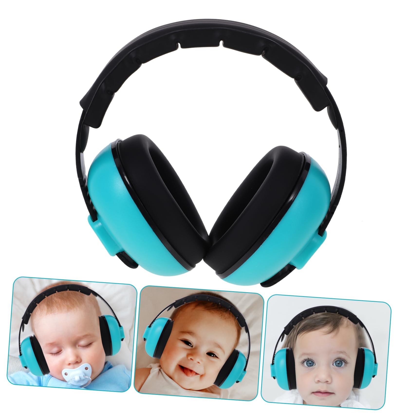 ifundom 5 Pairs Kids Ear Protection Sponges - Noise Reducing Soft Foam Earplugs for Sleeping, Studying & Travel - Light Green (Child Safe Hearing Protection)