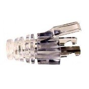 EZ-RJ45 Cat 5e Strain Relief Boots (Clear, 50-Pack) - Network Cable Protectors for Ethernet, LAN, and Patch Cables - Ideal for Home Office, Data Centers, and IT Installations