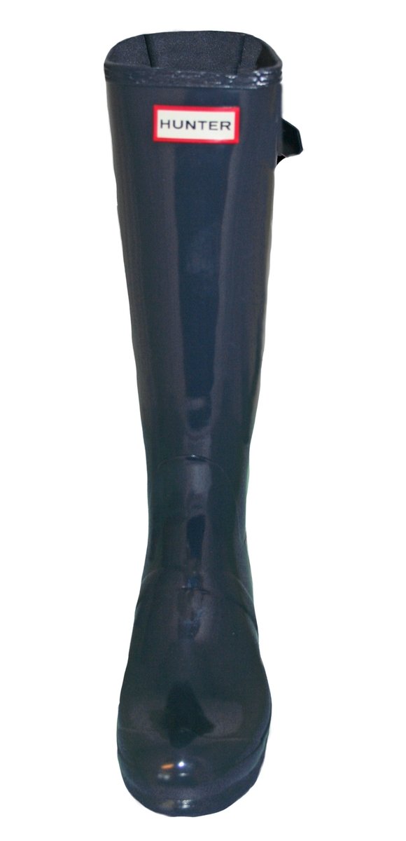 Hunter Women's Original Adjustable Gloss Rain Boots - Waterproof Comfortable Rubber Boots for Women, Perfect for Gardening, Hiking & Rainy Days