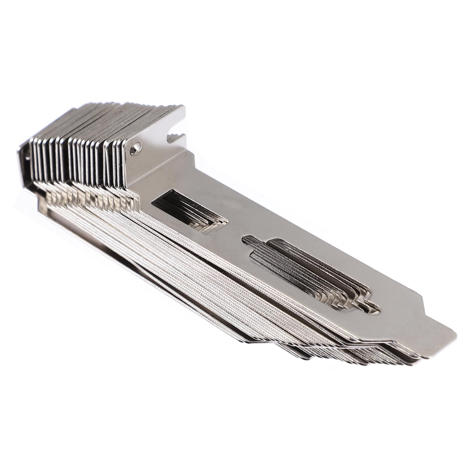 20 Pack Steel PCI Slot Covers with Ventilation - DP & VGA Compatible Computer Case Bracket Replacement for Gaming PC, Workstation & Server Setup (Dust Protection & Improved Airflow)