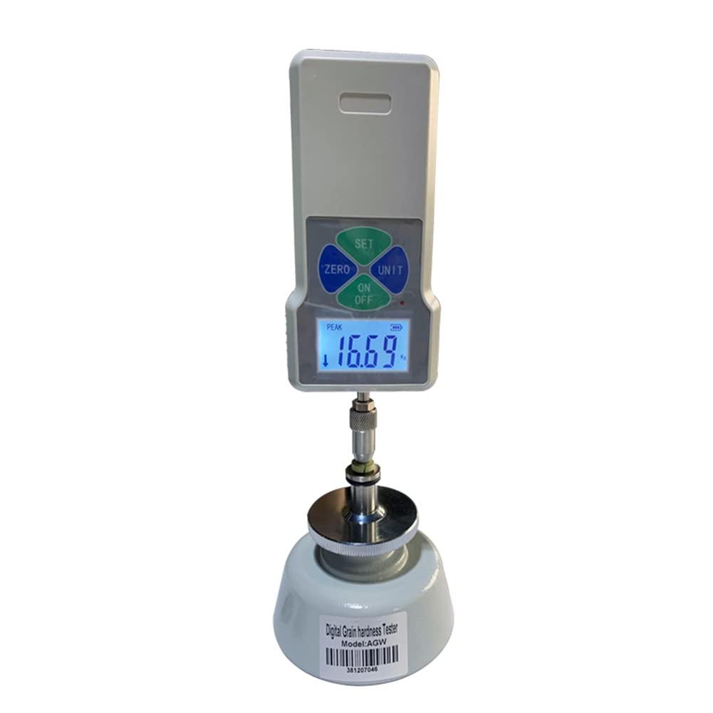 Digital Grain Hardness Tester - Portable Grain Durometer Penetrometer for Wheat, Rice, Soybean, Mung Bean | Perfect for Agriculture, Food Quality Control & Grain Research Labs