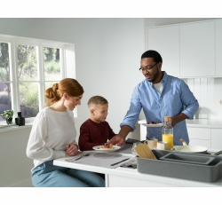 All In Universal Sink Accessory System AIUS300 by Franke - Premium Kitchen Organizer for Dishes, Utensils & Sponges - Perfect for Home, Restaurant & Commercial Use
