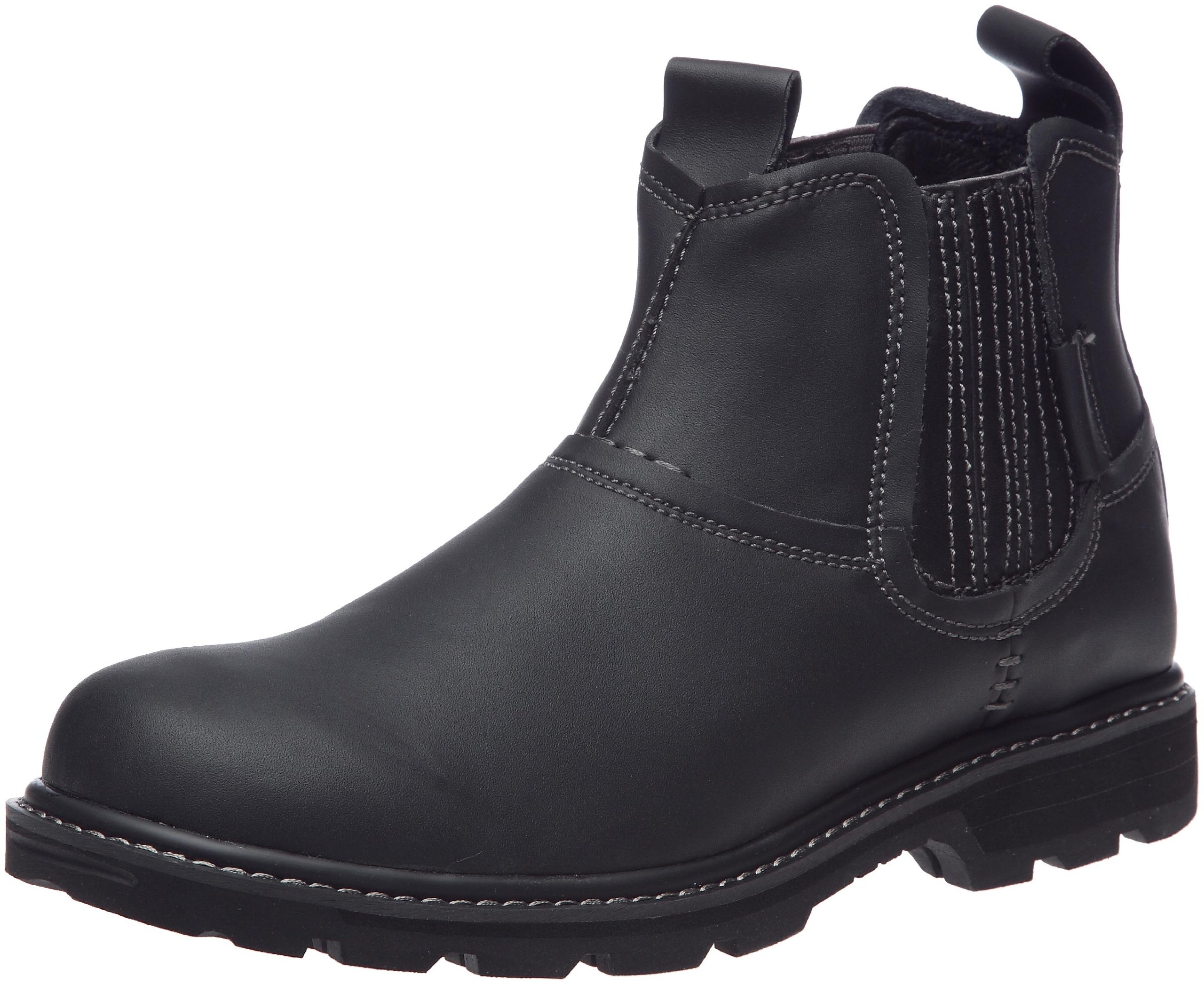 Skechers Men's Blaine Orsen Ankle Boot - Waterproof Leather Work Boots with Memory Foam for Comfort | Perfect for Construction, Hiking & Outdoor Activities