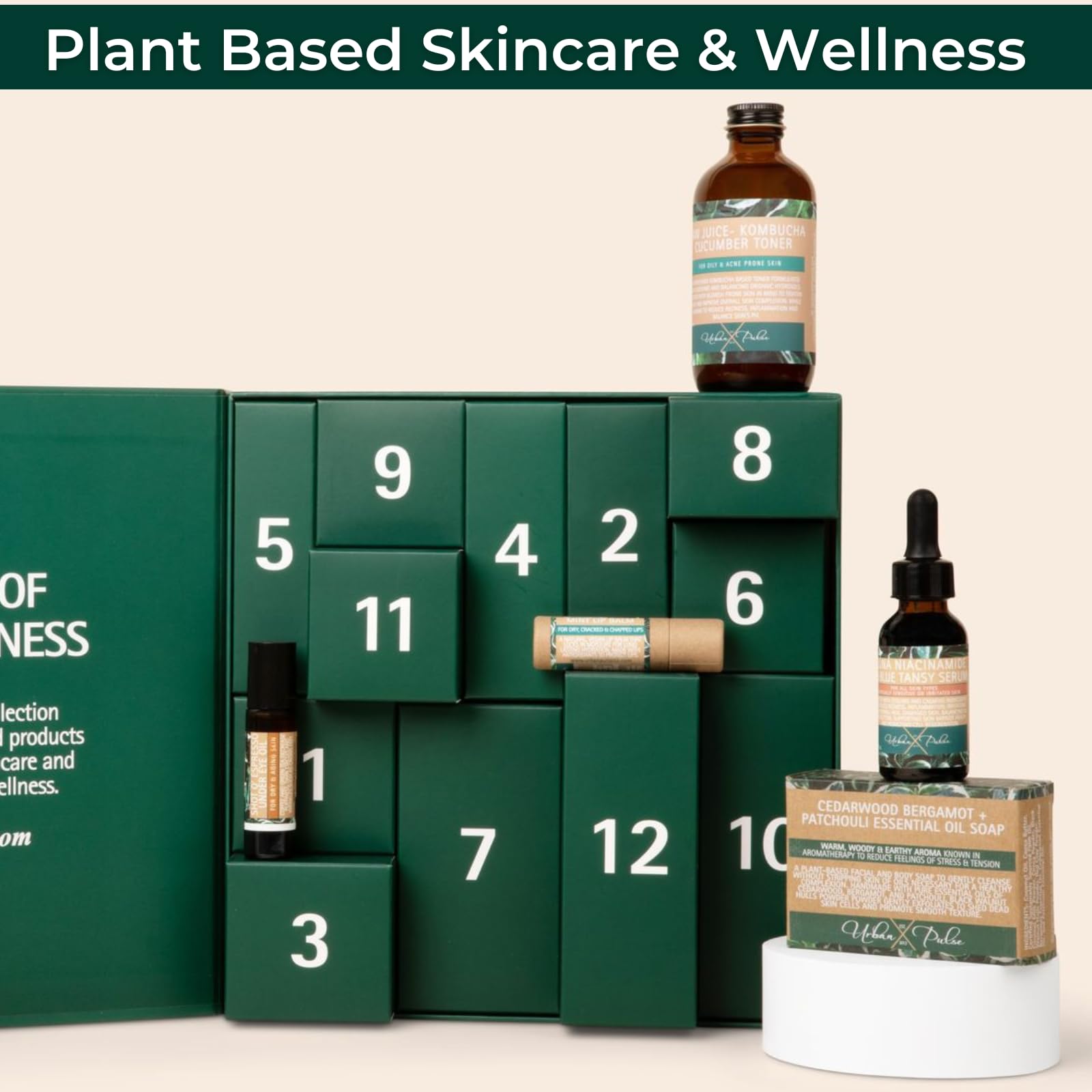 12 Days of Self Care Advent Calendar 2023 - Luxury Beauty & Skincare Gift Set for Women with Candles | Spa & Holiday Relaxation Essentials | Perfect Christmas Present for Her, Self-Care Lovers & Stress Relief