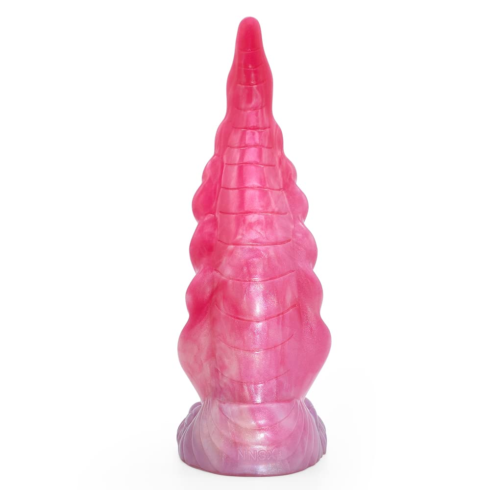 BeHorny Liquid Silicone Octopus Tentacle Dildo with Strong Suction Cup - Realistic Fantasy Sex Toy for Women & Couples - Perfect for Solo Play, BDSM, and Roleplay Scenes
