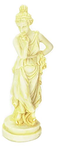 Ivory Woman Statue - Handcrafted Miniature Figurine for Dollhouse Decor, Collectibles, and Home Display | Perfect for Miniature Scenes, Fairy Gardens, and DIY Crafts