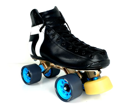 Antik AR2 Platinum Black Roller Skates with Arius Plate - Perfect for Artistic Skating and Roller Derby
