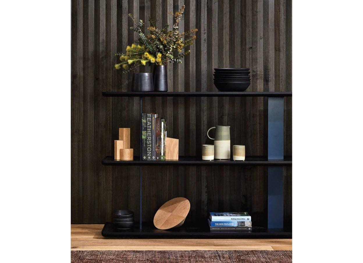 Otway 5-Tier Industrial Bookshelf - Sturdy Metal Storage Shelf for Home, Office & Garage Organization | Perfect for Books, Decor & Storage Needs