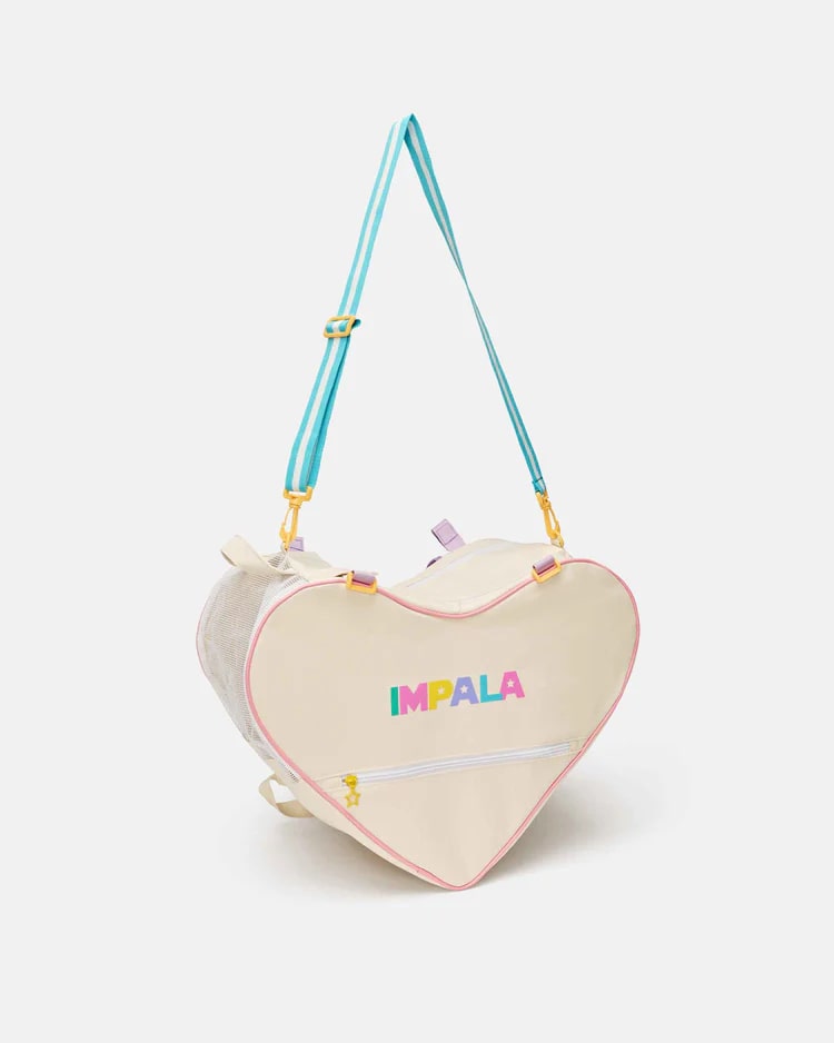Impala Skate Bag Vanilla Sprinkle - Durable Roller Skating Backpack for Women & Men - Perfect for Rink, Park & Travel Gear Storage
