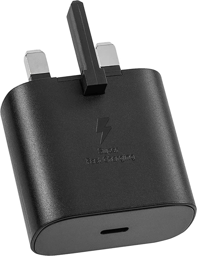 Samsung 25W USB C Fast Charger - Universal Power Adapter for Galaxy S21/S22/S10/S9/S8, Note 20, A71/A52/A51/A32 - Perfect for Travel, Office & Home Charging