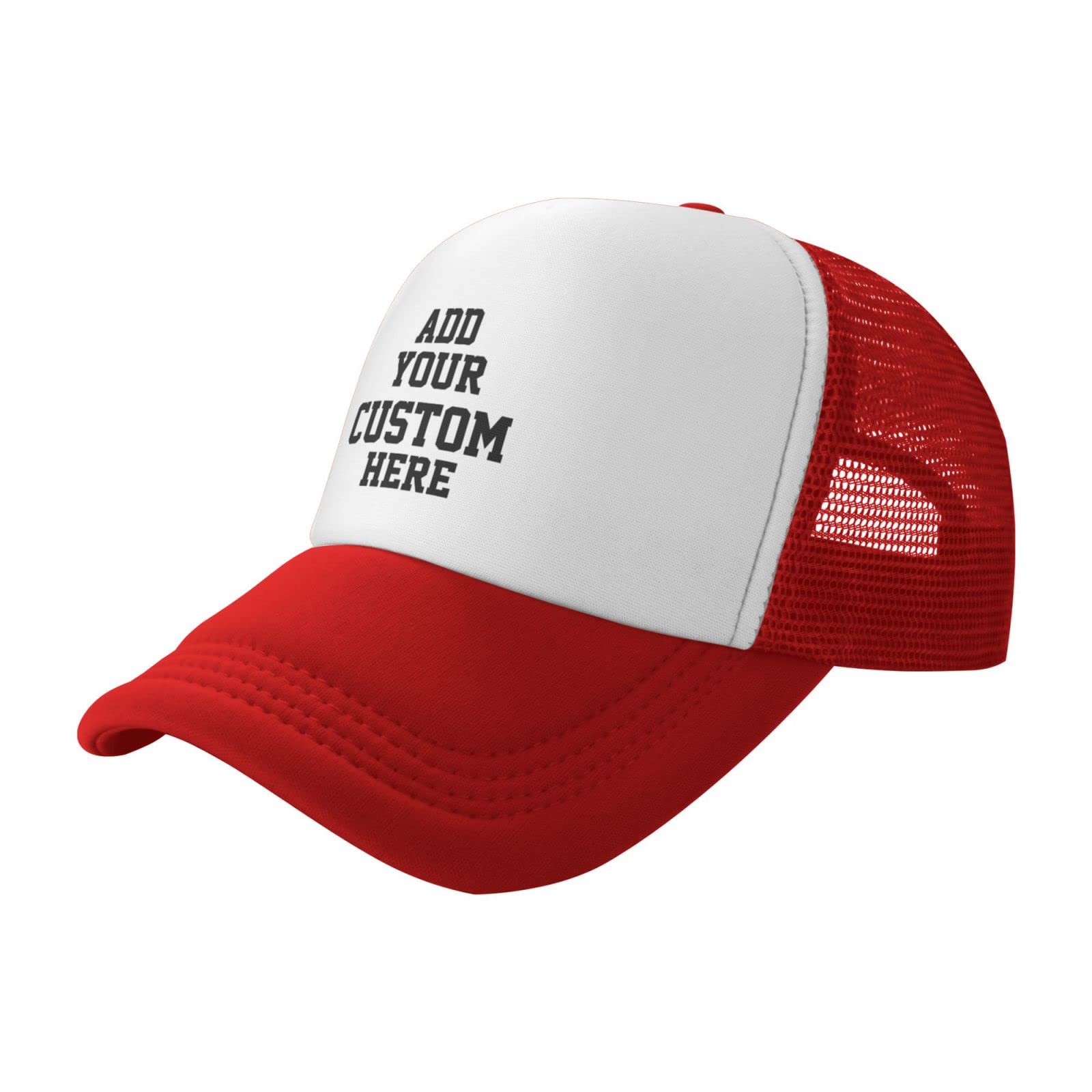 Custom Trucker Hat - Design Your Own Personalized Unisex Hat for Men & Women | Perfect for Outdoor Activities, Sports & Casual Wear
