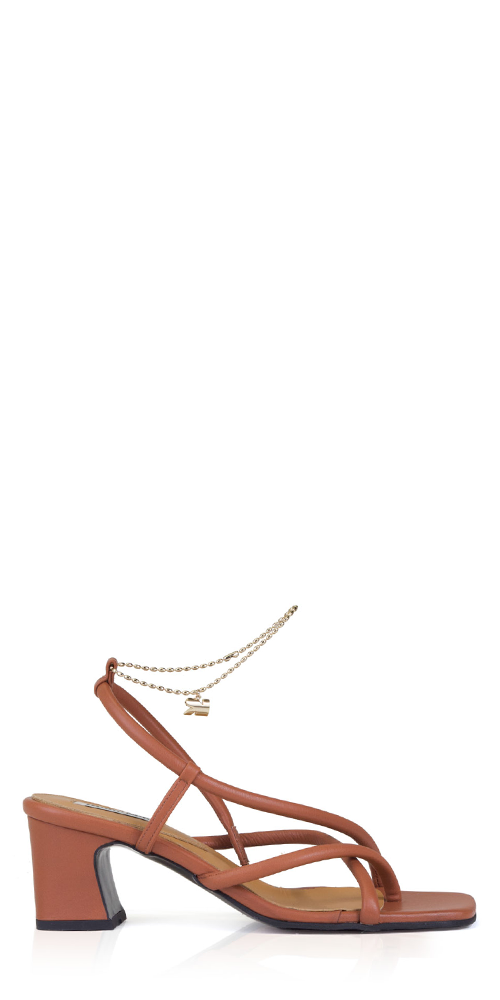 Gaji Leather Sandals for Women - Comfortable Brown Leather Flip Flops - Perfect for Beach, Vacation & Summer Outfits