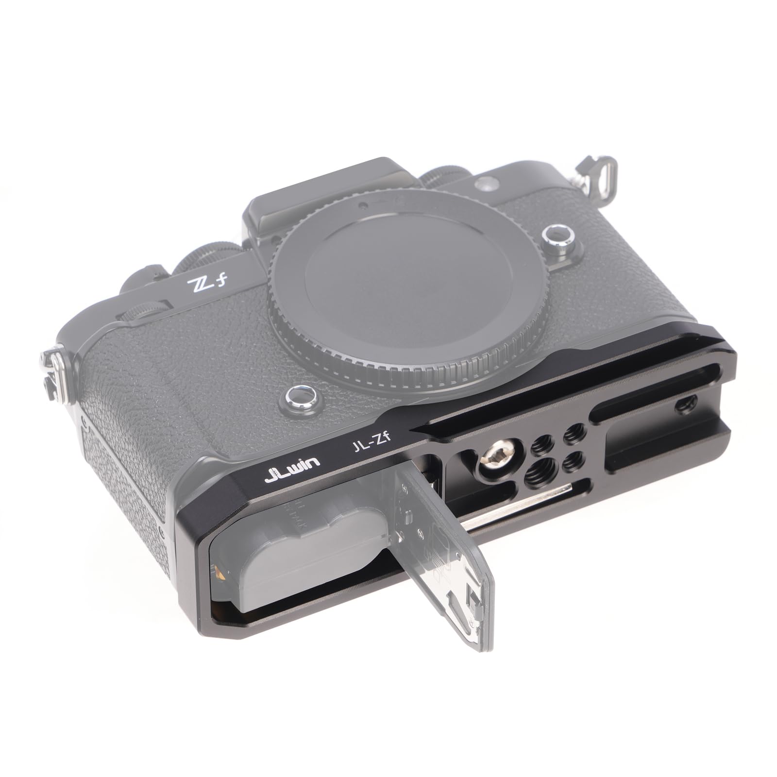 FOTGA Quick Release Camera Base Plate for Nikon ZF Mirrorless Camera - Arca-Swiss Compatible Tripod Mount with 1/4