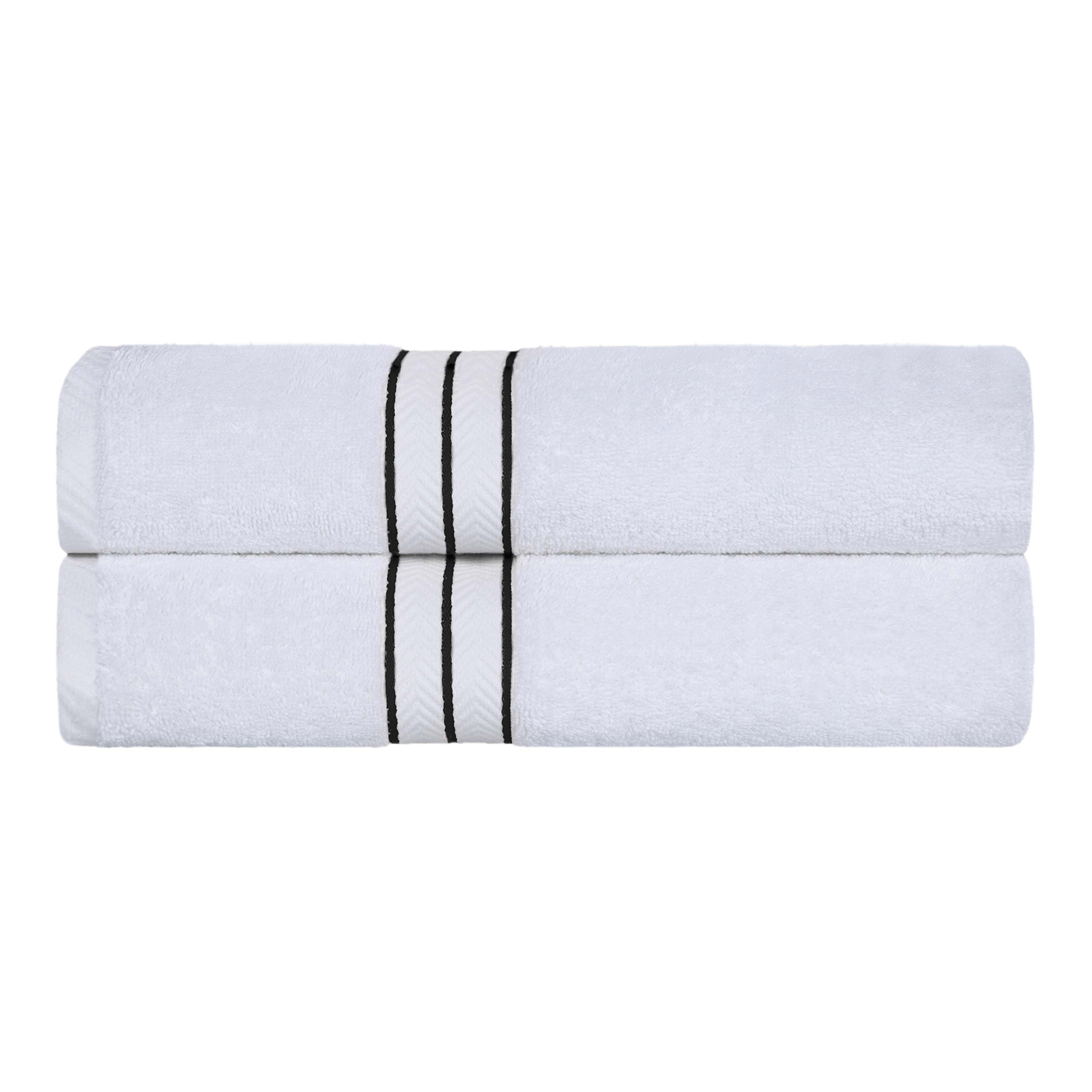 Premium Turkish Cotton Ultra Plush Bath Towels - 2 Piece Set, Highly Absorbent & Quick Dry for Spa, Gym, Beach & Luxury Bathroom Use