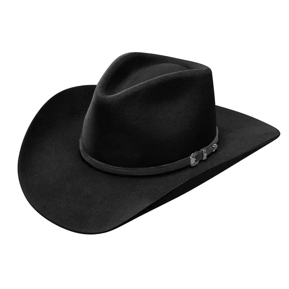 Stetson Seneca 4X Buffalo Wool Felt Cowboy Hat for Men - Western Style Rancher Hat for Outdoor Rodeo, Horseback Riding & Country Fashion