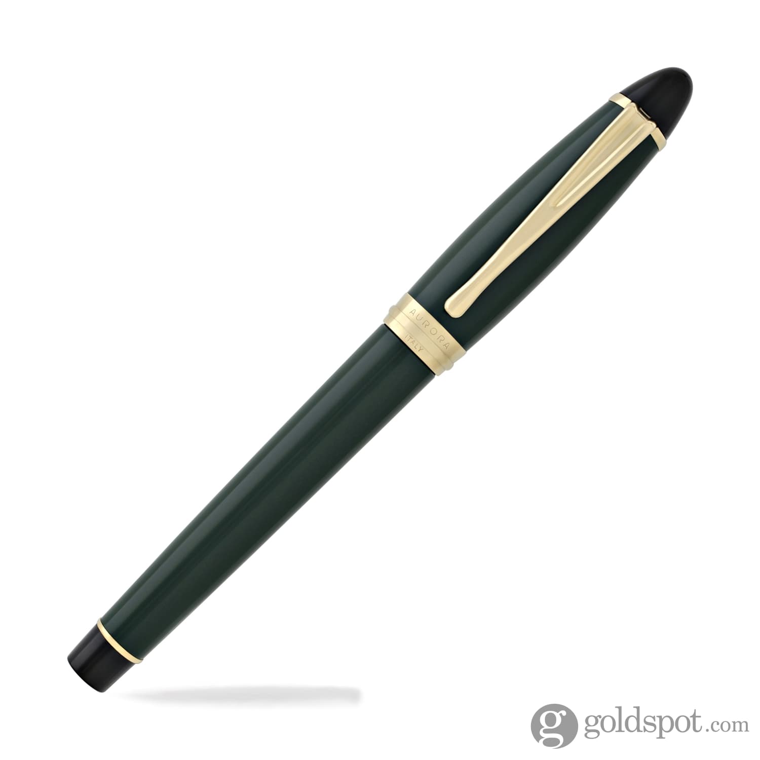 Aurora Ipsilon Green Rollerball Pen - Premium Writing Instrument for Office, School & Gift Giving
