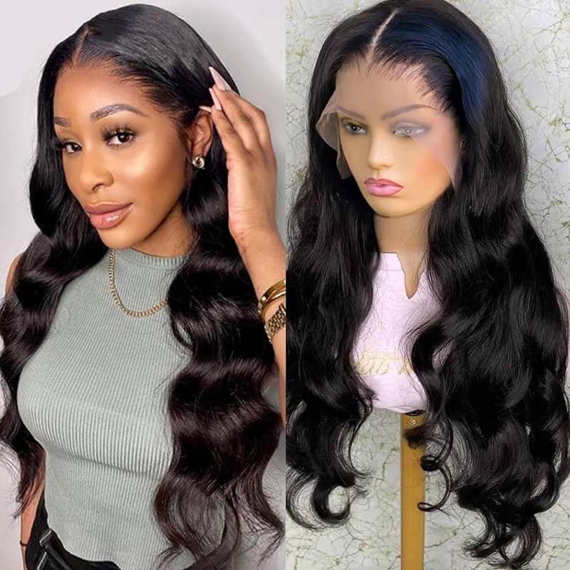 Eullair Affordable 4x4/13x4/13x6 Lace Front Wigs for Black Women - Straight/Body Wave/Curly/Yaki Straight Human Hair | Perfect for Daily Wear, Parties & Special Occasions
