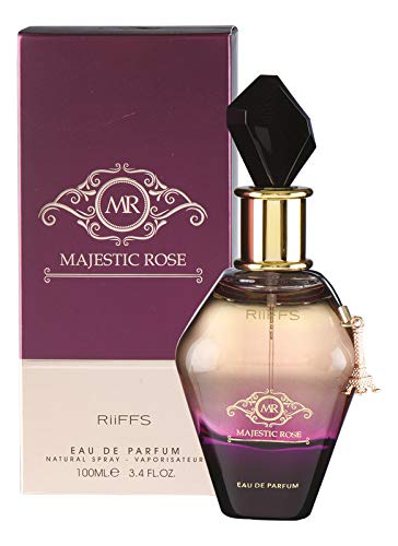 RiiFFS Majestic Rose Eau De Parfum for Women - 100ml Floral Perfume | Long-Lasting Fragrance for Date Night & Special Occasions