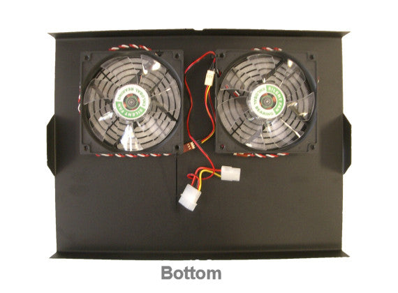 CG Comcool Laptop Cooling Stand with 120mm Thermal-Controlled Fans - Portable Cooling Pad for Gaming, Office & Home Use