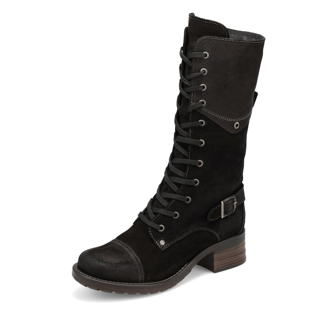 Taos Footwear Women's Tall Crave Boot - Waterproof Winter Boots for Women, Comfortable Ankle Booties with Arch Support - Perfect for Snow, Hiking & Outdoor Activities
