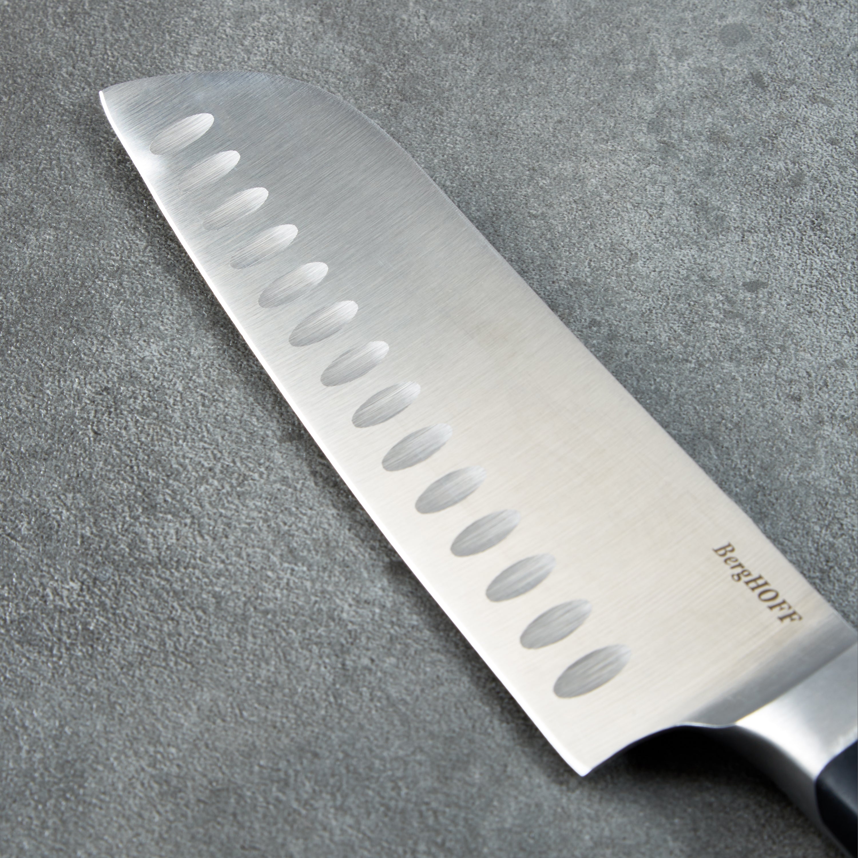 BergHOFF DiNA Gene 7-Piece Stainless Steel Knife Set - Premium Kitchen Knives for Chopping, Slicing & Dicing - Perfect for Home Chefs & Cooking Enthusiasts
