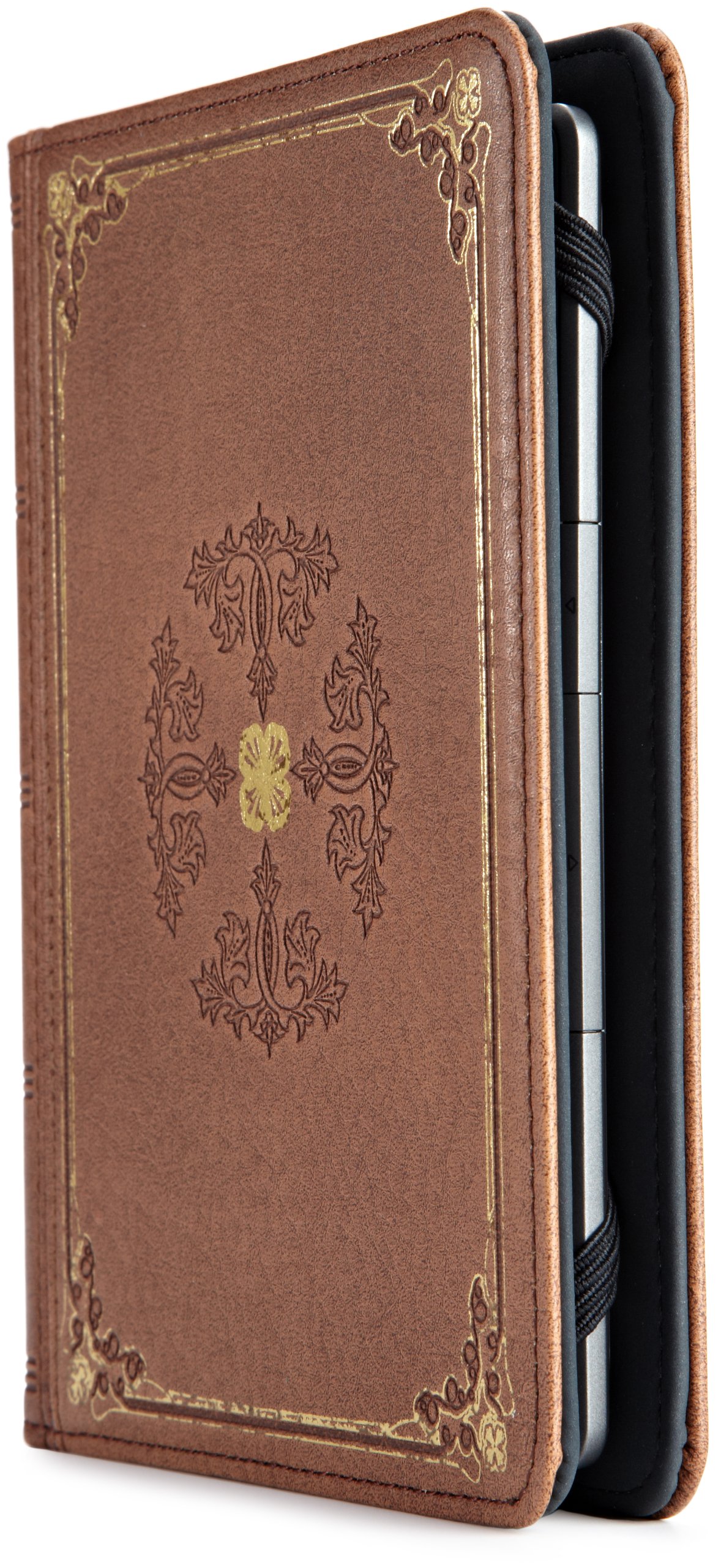 Verso Prologue Kindle Cover - Premium Tan Leather Case for Kindle Paperwhite, Kindle & Kindle Touch - Perfect for Reading, Travel & Daily Protection