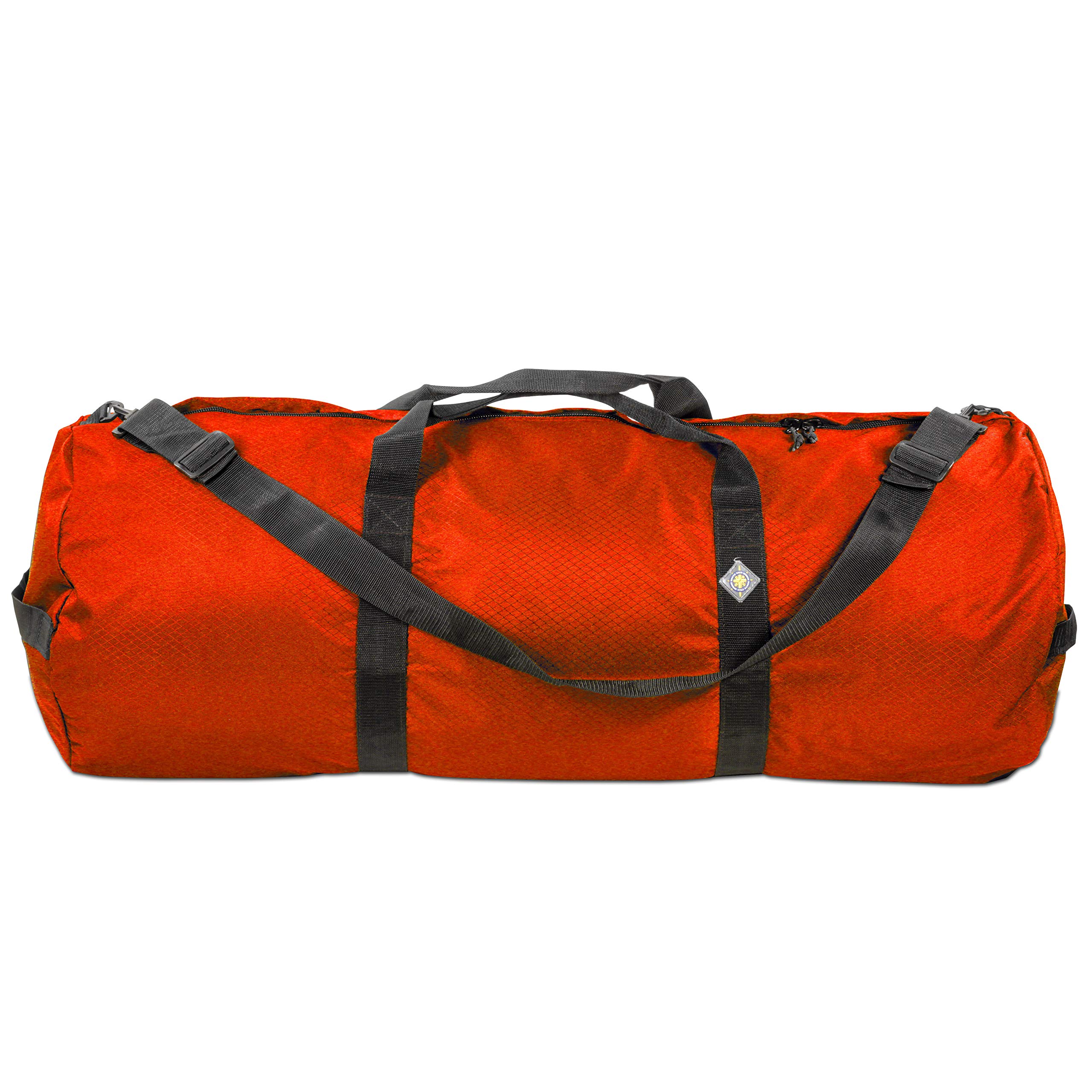 North Star Sports Large Duffle Bag - Heavy Duty Waterproof Gym Bag & Travel Duffel | Foldable Tactical Gear Bag for Equipment Storage | Perfect for Workouts, Military Use & Airplane Carry-On Luggage