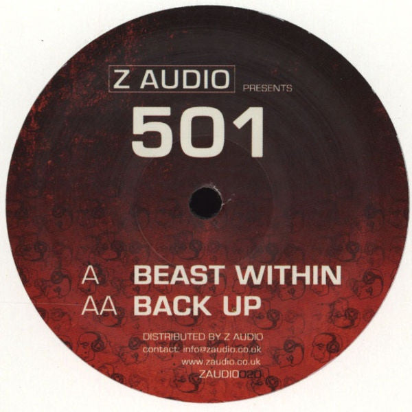 501 Beast Within / Back Up 12 Z Audio ZAUDIO020 - High-Quality Audio Equipment for Home Theater & Professional Studio Use