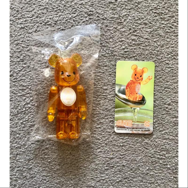 Bearbrick Series 31 CUTE HONEY 100% Collectible Vinyl Art Toy - Limited Edition Japanese Designer Figure for Display & Gift Giving