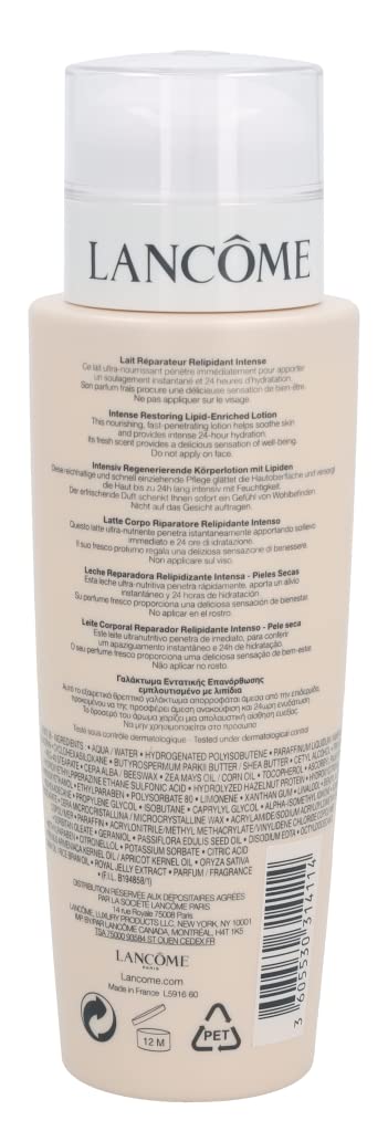 Lancôme Nutrix Royal Body Milk - Nourishing & Hydrating Body Lotion for Dry Skin, 400ml | Deep Moisturizing Cream for Winter & Sensitive Skin | Daily Skincare Routine & Post-Shower Hydration