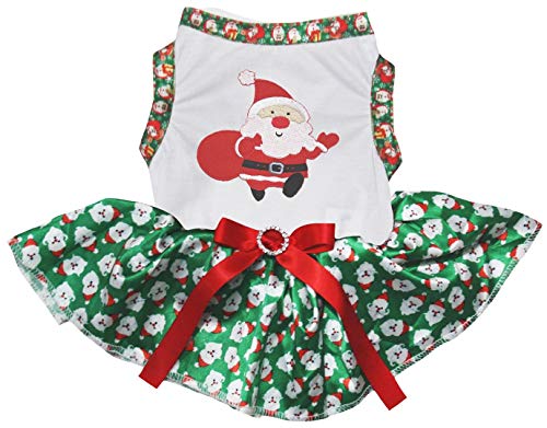 White/Green Santas