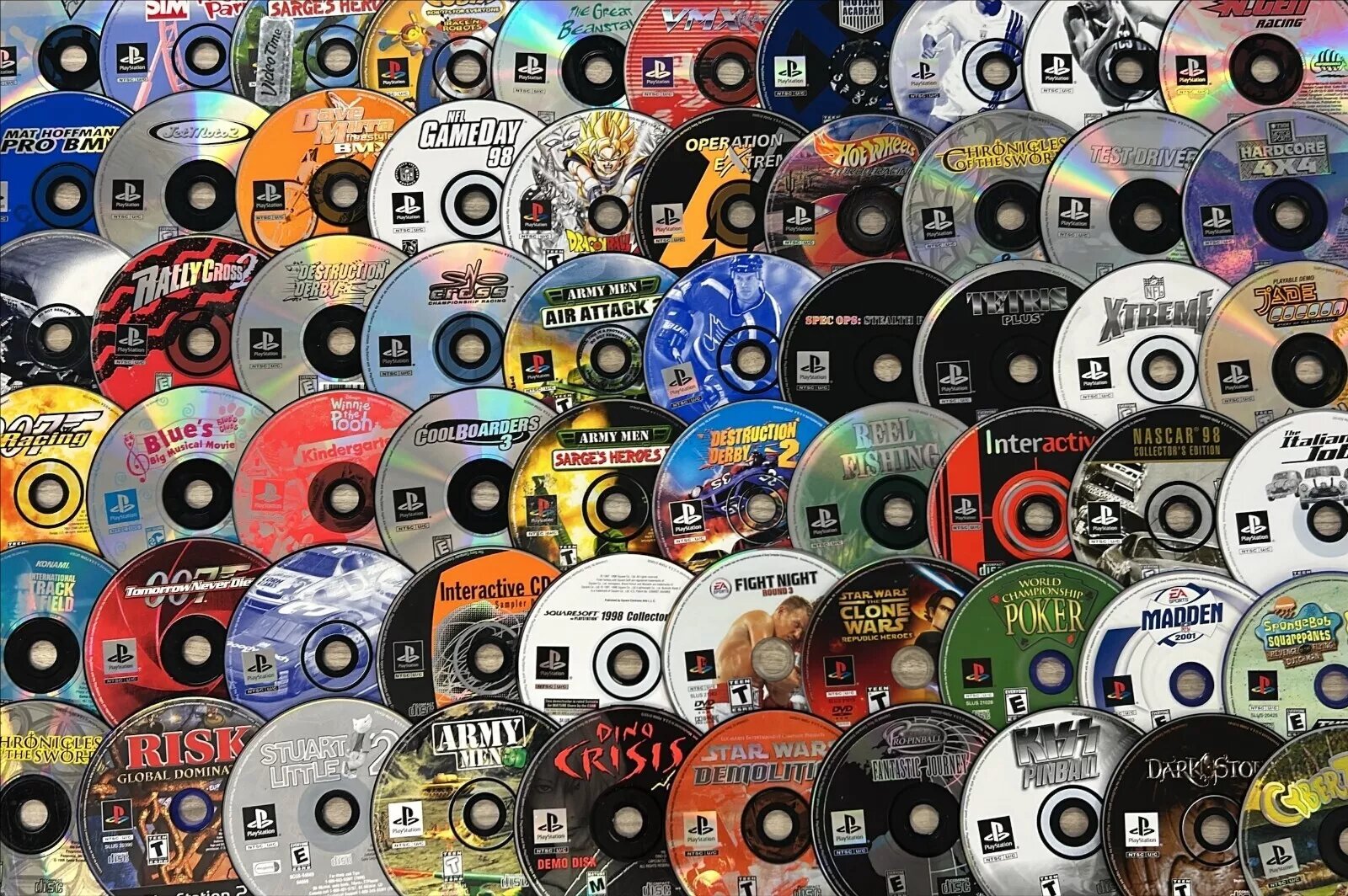 15 Random Sony PlayStation 1 PS1 Games Bundle - Classic Retro Video Games Collection for Gaming Enthusiasts & Collectors - Perfect for Nostalgic Gaming Nights & Display Shelves