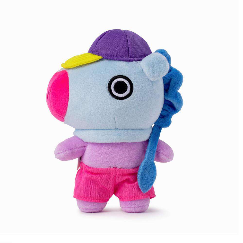 BT21 BON VOYAGE Standing Doll - Cute Korean Character Plush Toy for Fans, Collectors & Gift Giving | Perfect for Bedroom Decor, Car Accessories, and BT21 Merchandise Collection