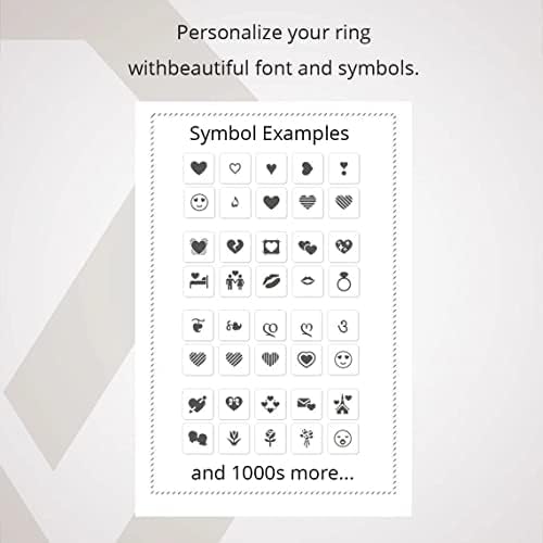 14K Gold Plated Matching Wedding Ring Set for Couples - Personalized His & Hers Wedding Bands in Silver - Perfect for Engagement, Anniversary & Romantic Gifts