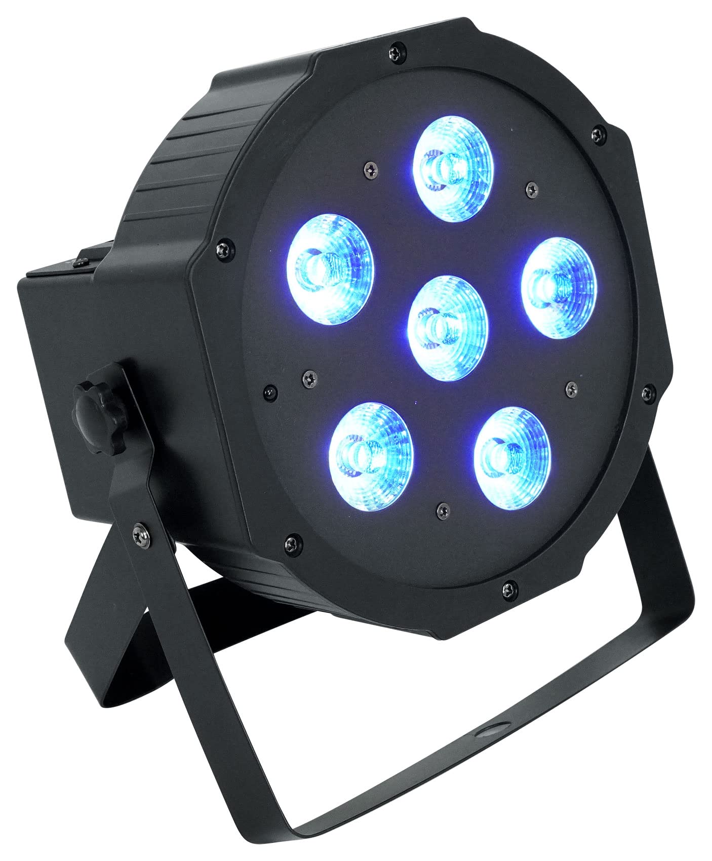 Rockville PAR 61 RGBWA+UV Rechargeable Battery DJ Lights with DMX Control, Remote & Carrying Bag - Perfect for Stage Lighting, Wedding Events, and Nightclub Disco Parties
