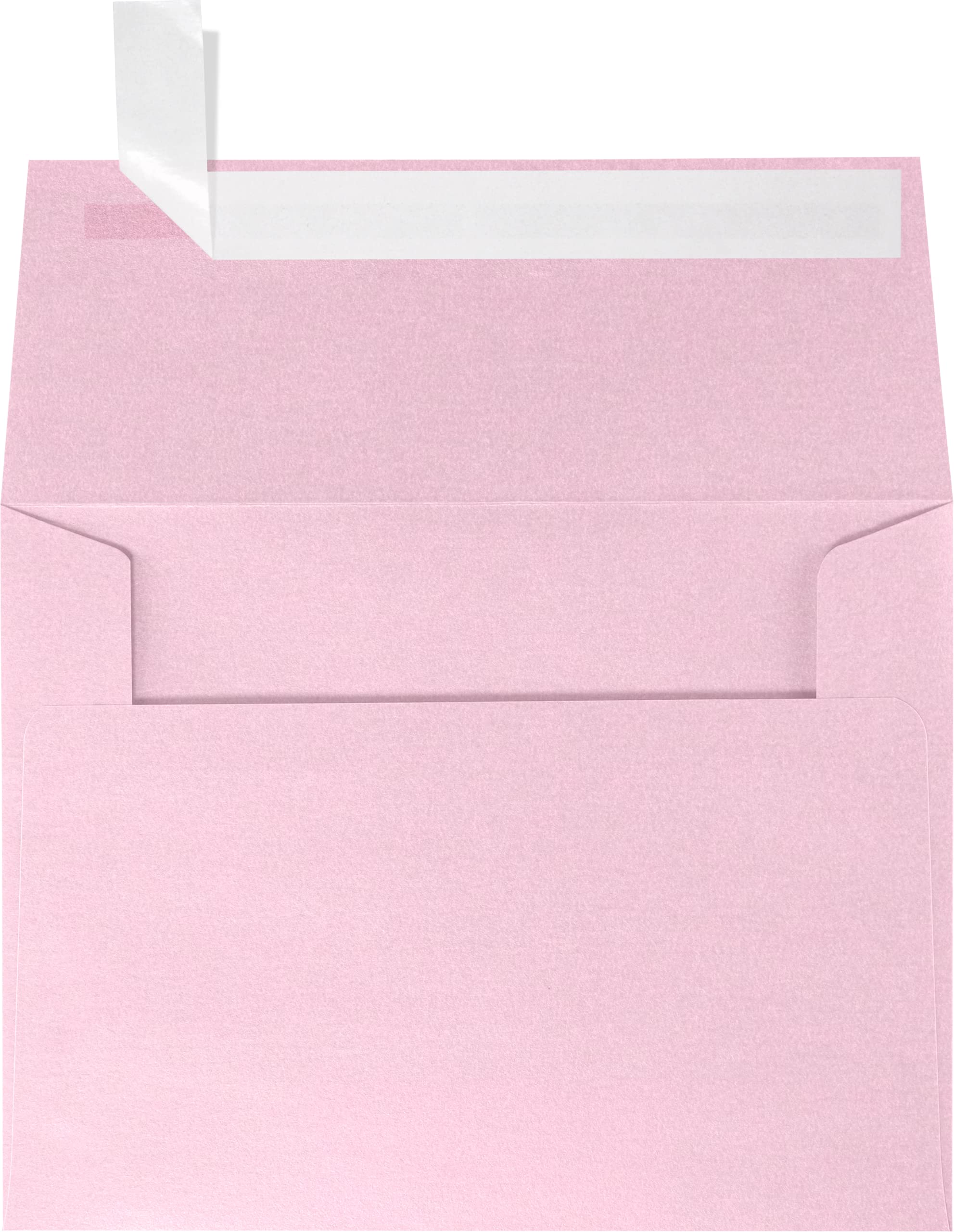 Premium A2 Invitation Envelopes (4 3/8 x 5 3/4 Inches) - 1000 Pack Rose Quartz Pink Metallic Finish for Wedding, Birthday & Special Event Stationery