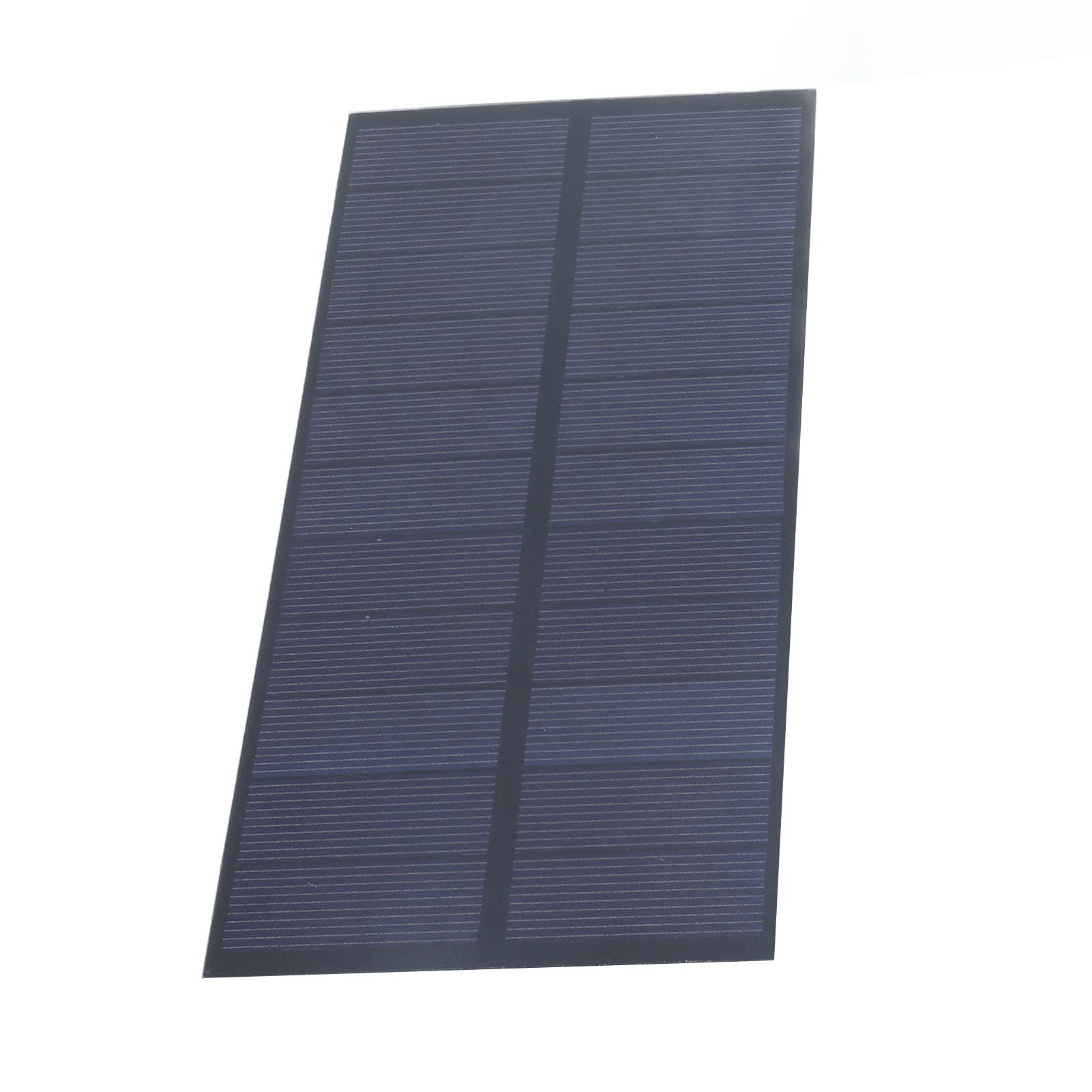 2.5W 5V Solar Panel Charger with 5.5V/6.5V Output - Portable Solar Charging Board for Outdoor Lighting, Camping, Emergency Power & USB Device Charging